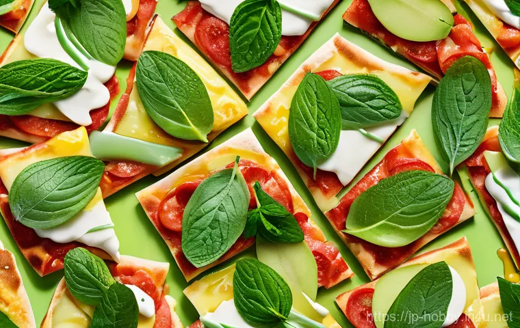 피자 만들기 - **Pizza 1 (Thin Crust Dessert Pizza):** Features an unexpected sweet and savory blend of thinly slic...