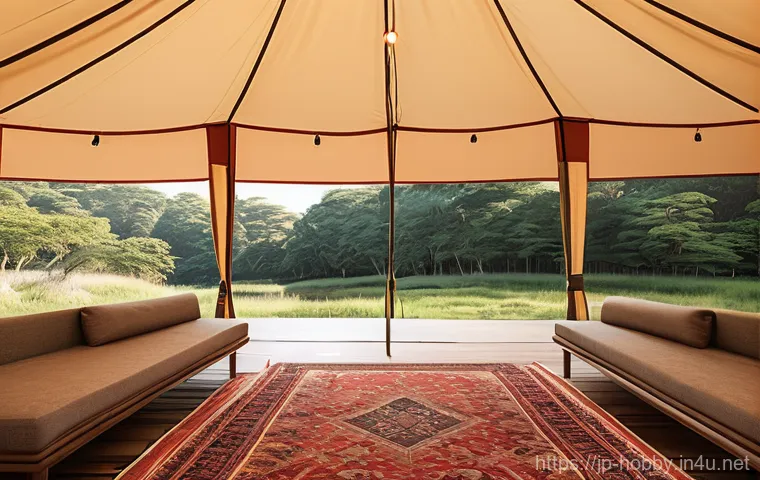 캠핑 장비 추천 - Here are three detailed image prompts in English, adhering to your guidelines: