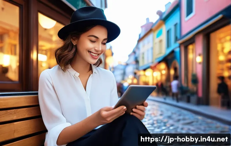 여행 일정 관리 - **Prompt 1: AI-Powered Destination Discovery**
    "A vibrant, inviting image of a young female trav...